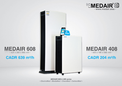 MEDAIR 408 & 608 Air Cleaner